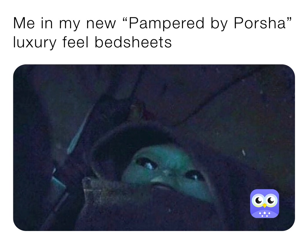 Me in my new “Pampered by Porsha” luxury feel bedsheets 7y4gpqu9zq