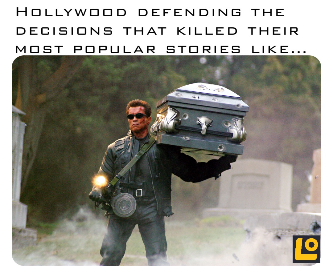 Hollywood defending the decisions that killed their most popular stories like…
