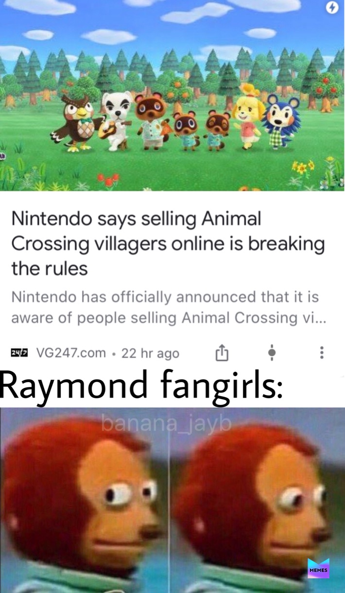 Nintendo says selling Animal Crossing villagers online is breaking