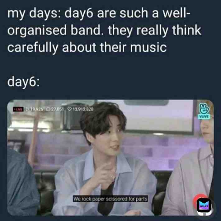 #kpopmemes #day6 / I-