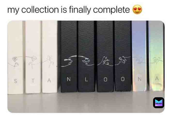 *buys BTS albums to write stan loona* / #kpopmemes #loona