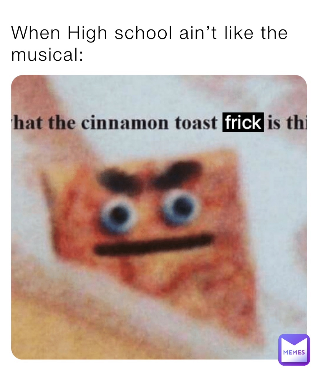 When High school ain’t like the musical: