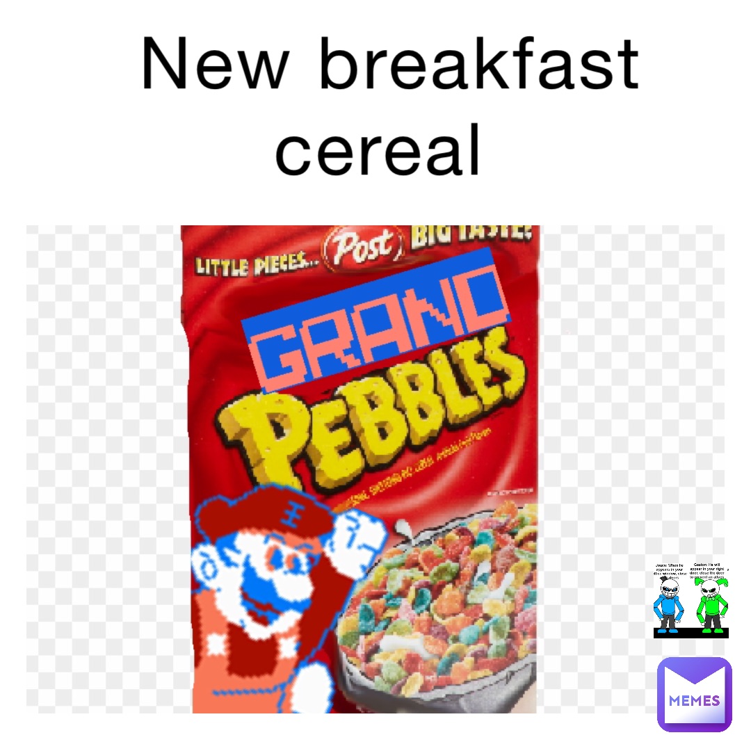 New breakfast cereal