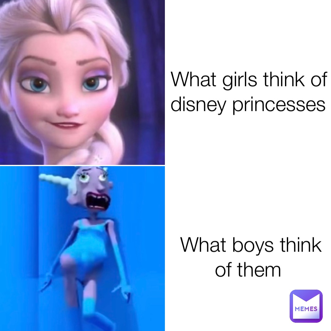 What girls think of disney princesses What boys think of them