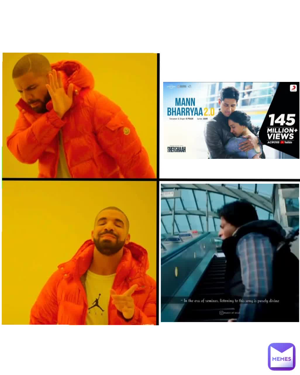 The best Drakeposting memes :) Memedroid
