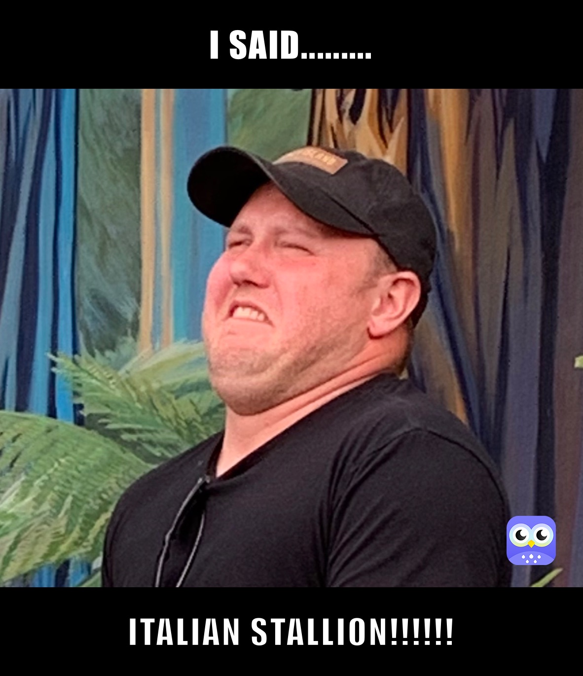 I SAID......... ITALIAN STALLION!!!!!!