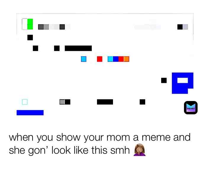 She really gon be lookin like a pixel person man smh π€¦π½ββοΈ β #kindadumbtho β #funnny