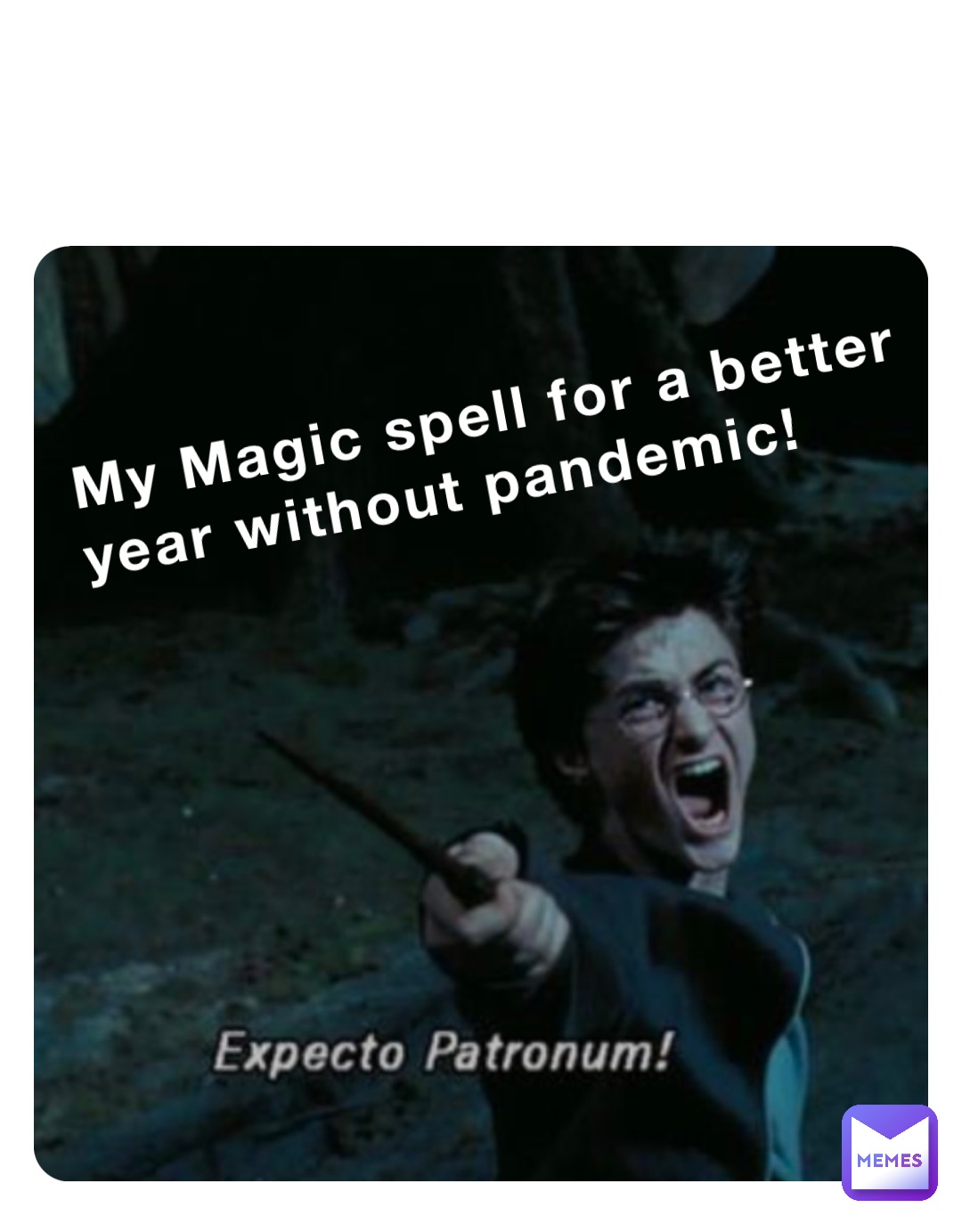 My Magic spell for a better year without pandemic!