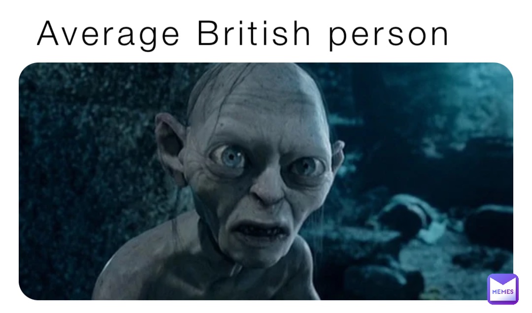 Average British person
