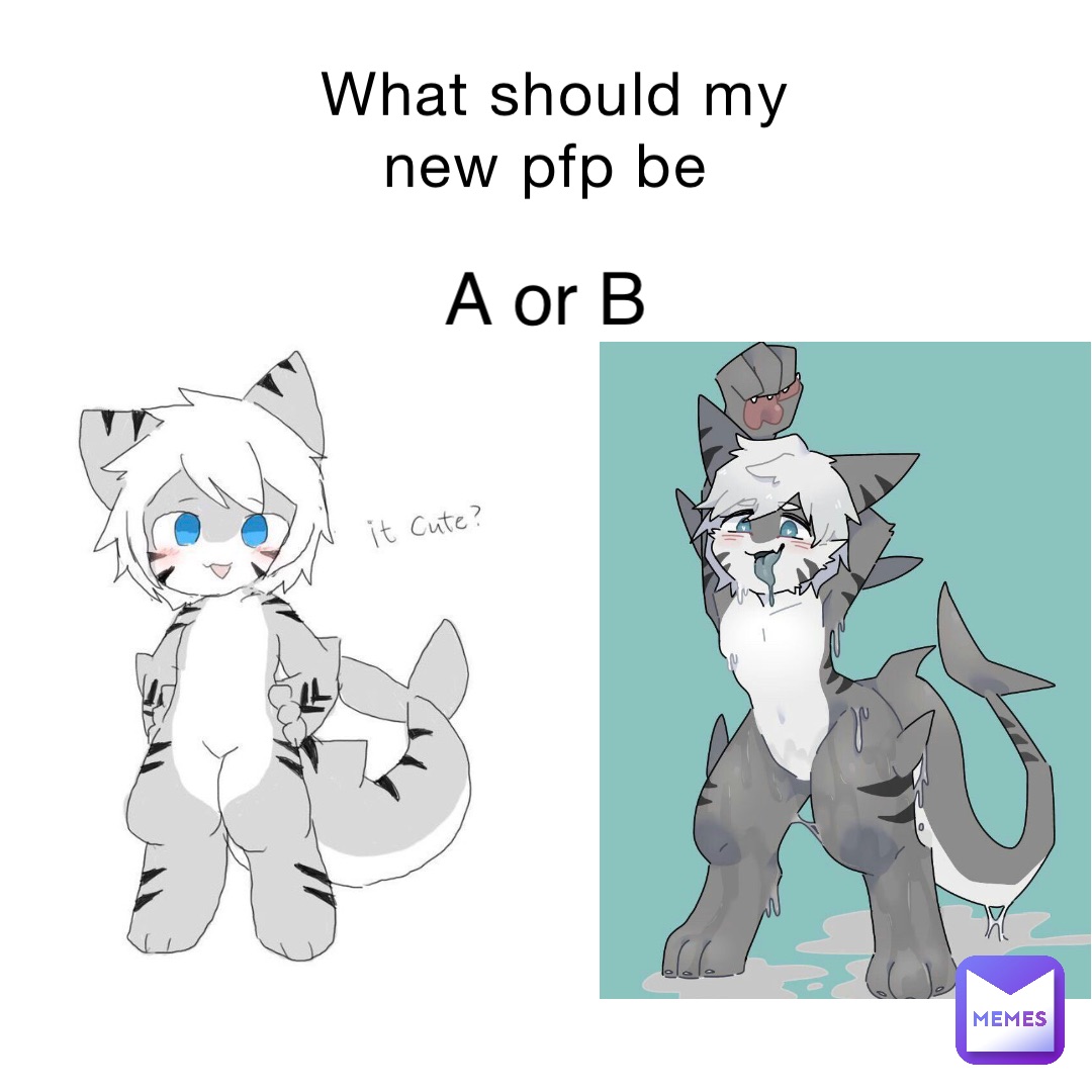 What should my new pfp be A or B