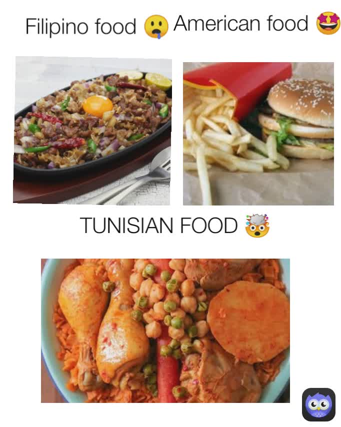 American food 🤩 TUNISIAN FOOD 🤯 Filipino food 🤤