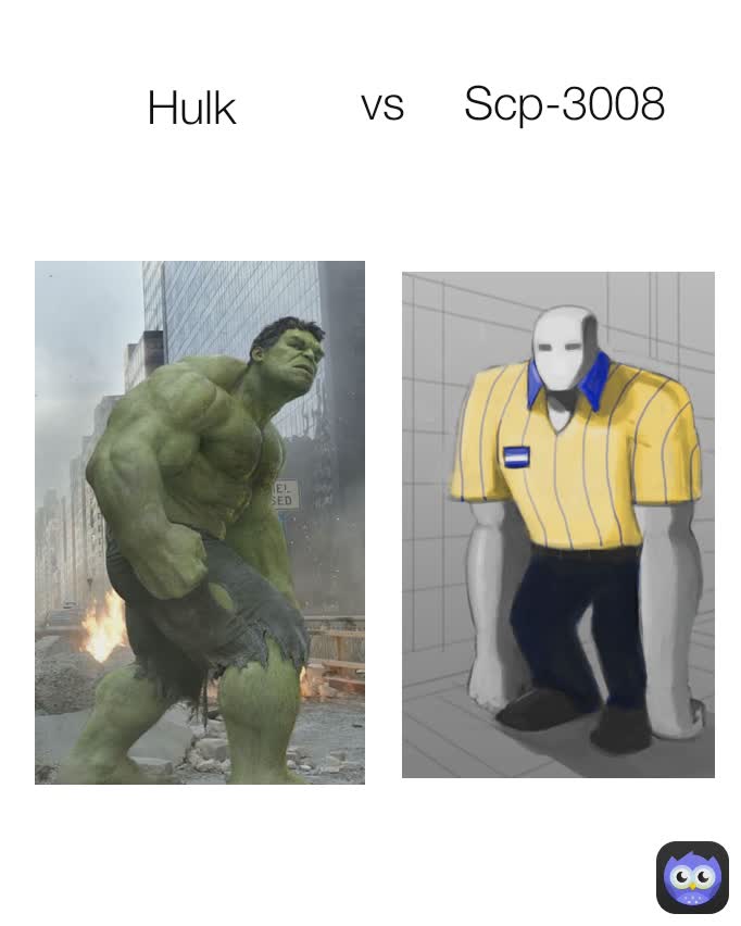 vs Hulk Scp-3008