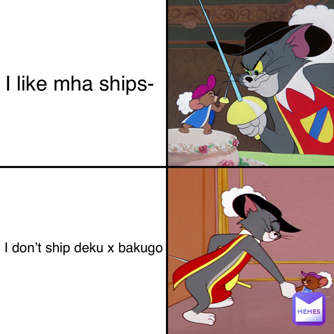 I like mha ships- I don’t ship deku x bakugo