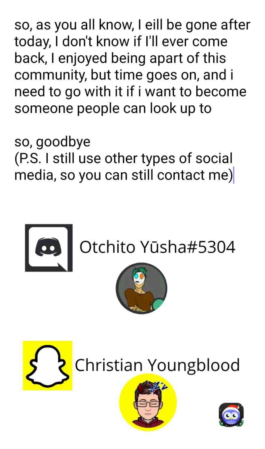 Goodbye...