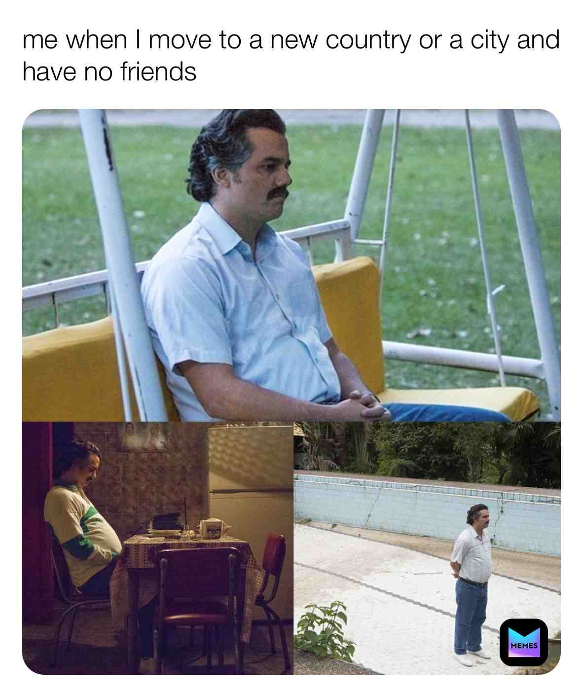 If you guys have moved to a new country or a city this meme is for you #dankmemes #memes #aloneforever