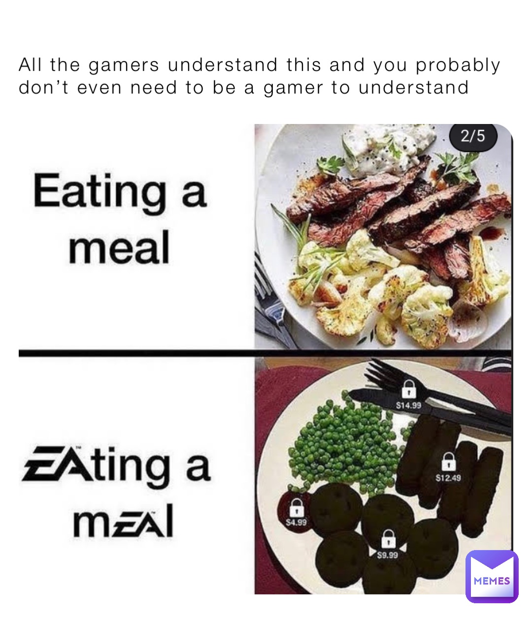 All the gamers understand this and you probably don’t even need to be a gamer to understand