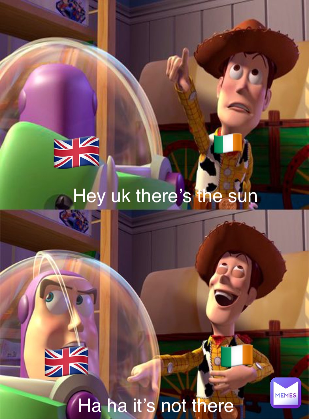 Hey uk there’s the sun Ha ha it’s not there I trolled you 🇬🇧 🇬🇧 🇮🇪 🇮🇪