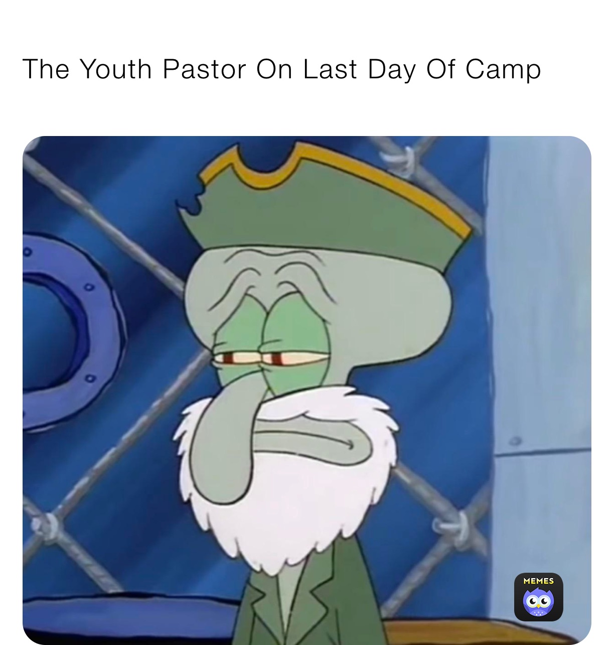 The Youth Pastor On Last Day Of Camp