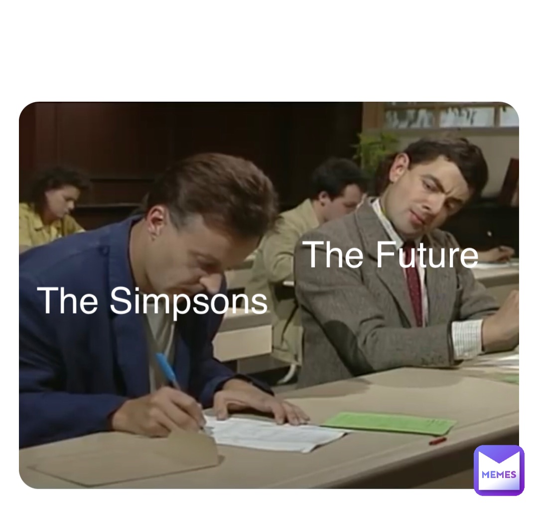 Double tap to edit The Simpsons The Future