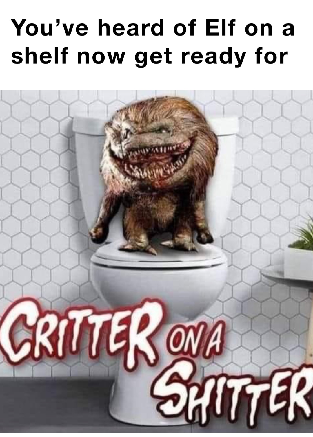 You’ve heard of Elf on a shelf now get ready for