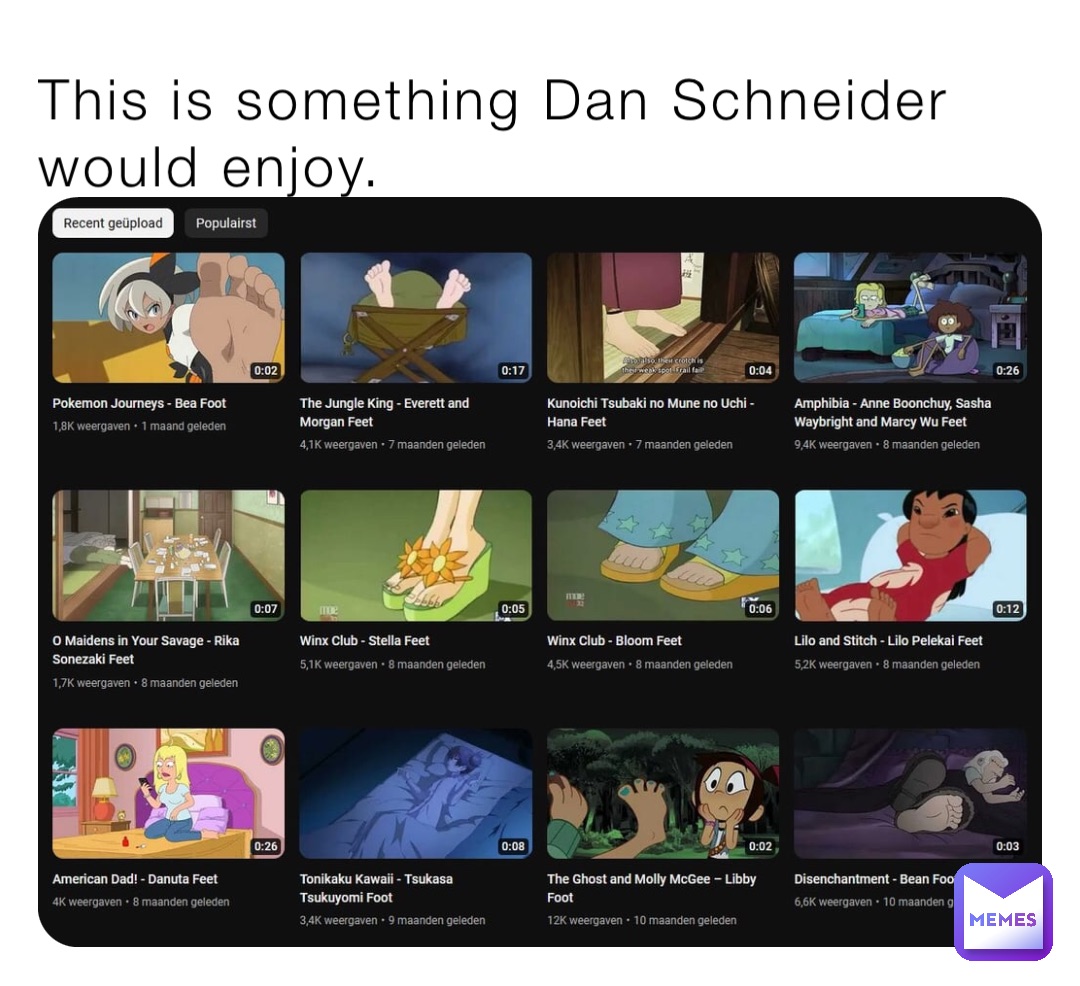 This is something Dan Schneider would enjoy.