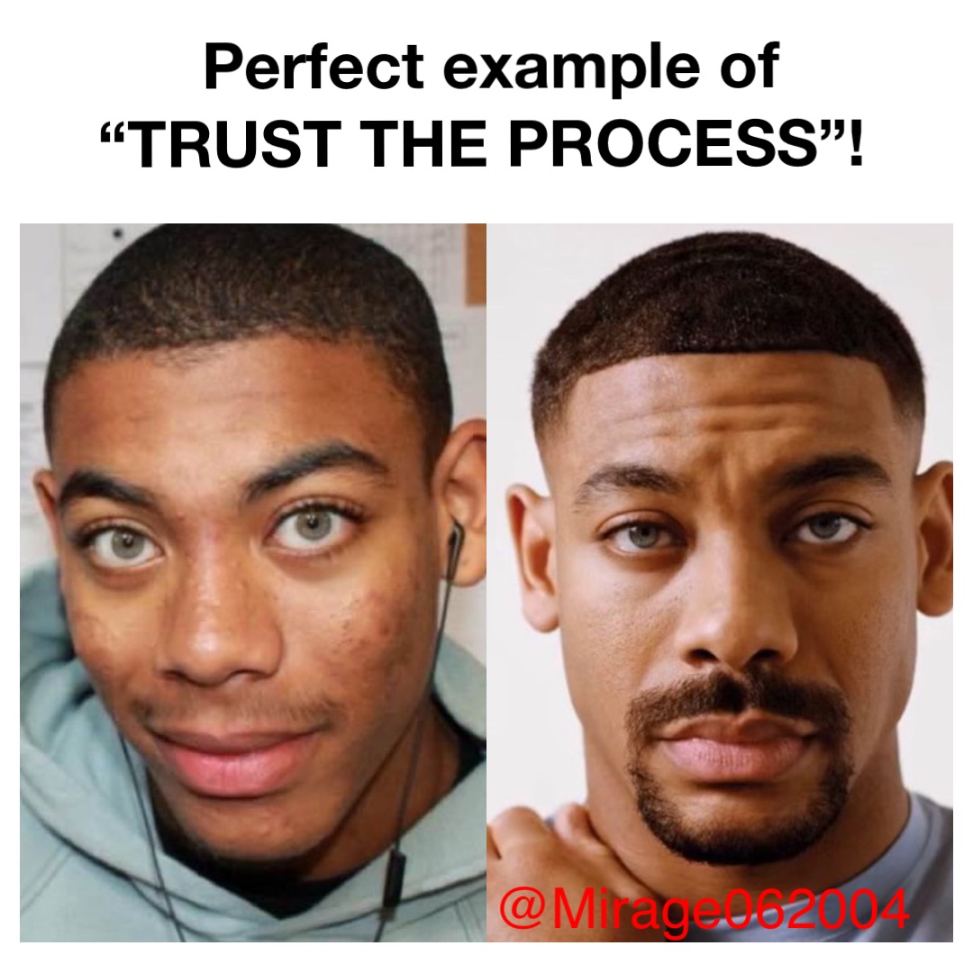 Perfect example of “TRUST THE PROCESS”!