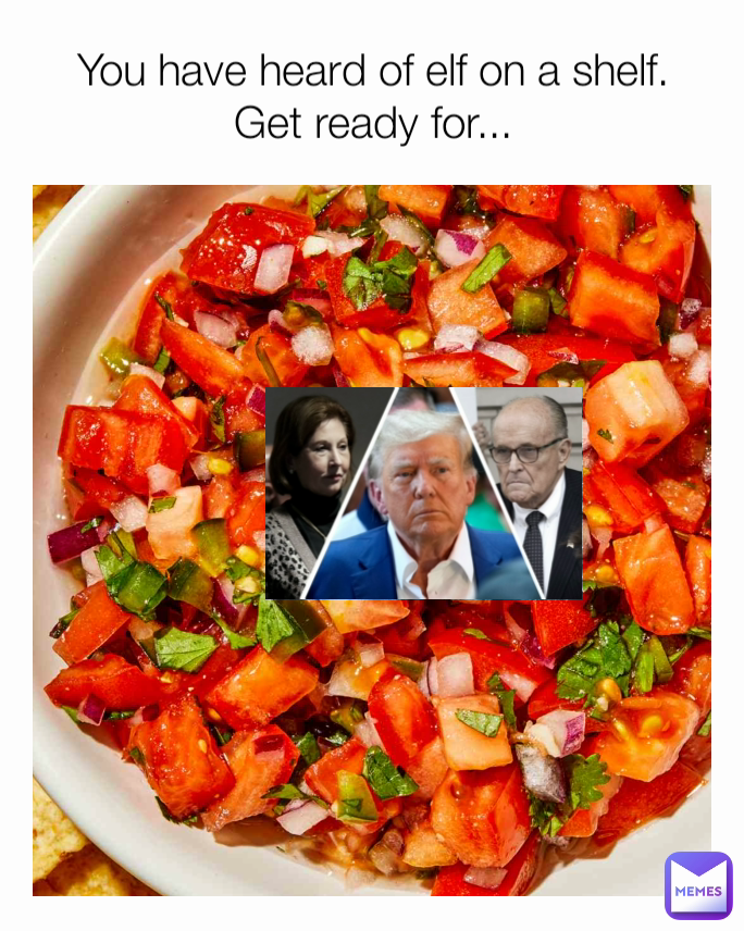 You have heard of elf on a shelf.  Get ready for...