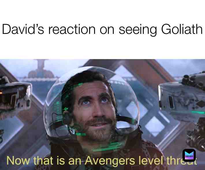 #1samuelch17 #christianmemes #justforlaughs #youthboy #youthpastor #meandtheboys #church #churchmemes #christianhumor #davidgoliath #memes #meme #memesdaily #memestagram #pleasecomment #memesrlife #comment #docomment #commentbelow #comment4comment