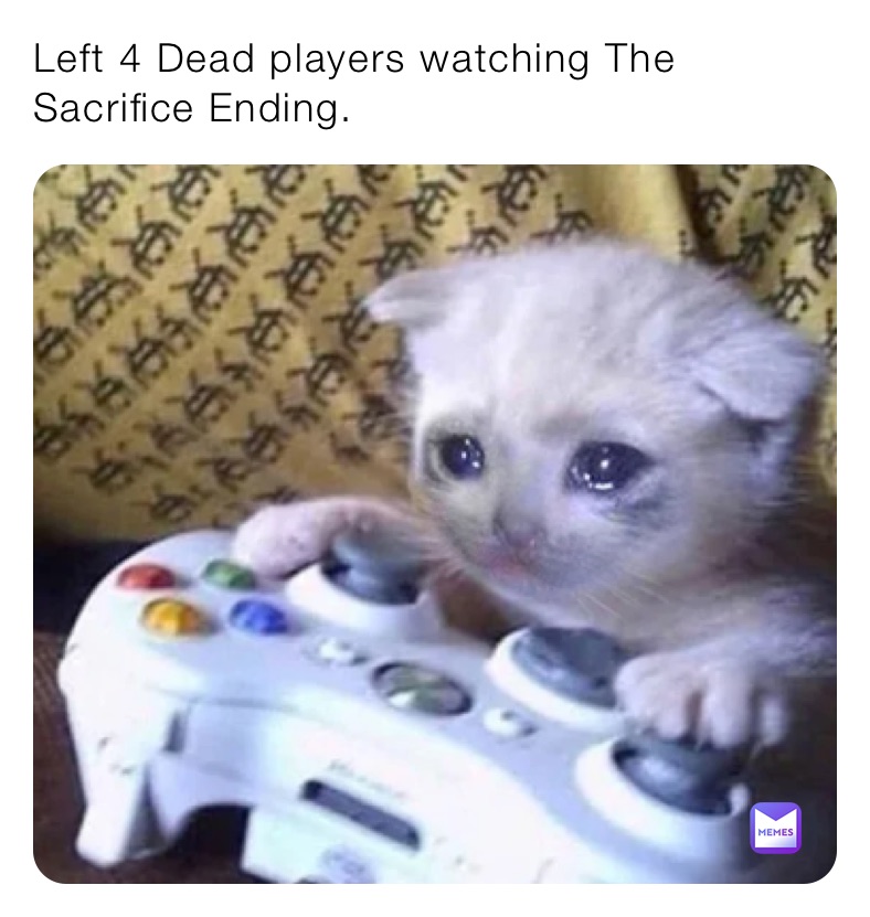 Left 4 Dead players watching The Sacrifice Ending.