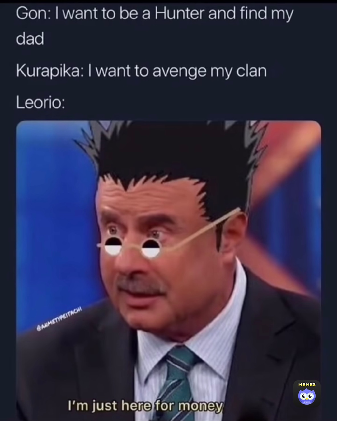 leorio Memes & GIFs - Imgflip