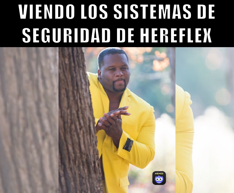 VIENDO LOS SISTEMAS DE SEGURIDAD DE HEREFLEX