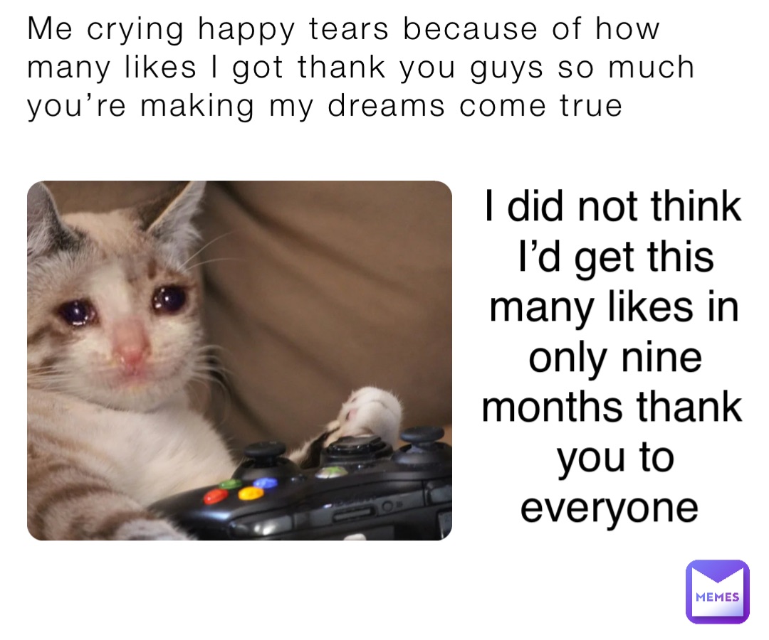 happy tears meme