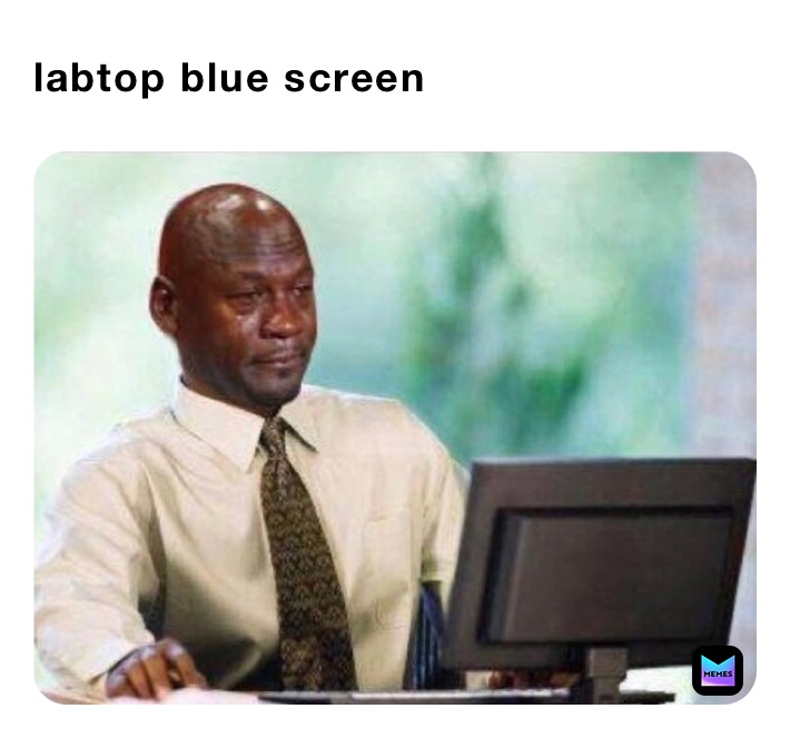 labtop blue screen