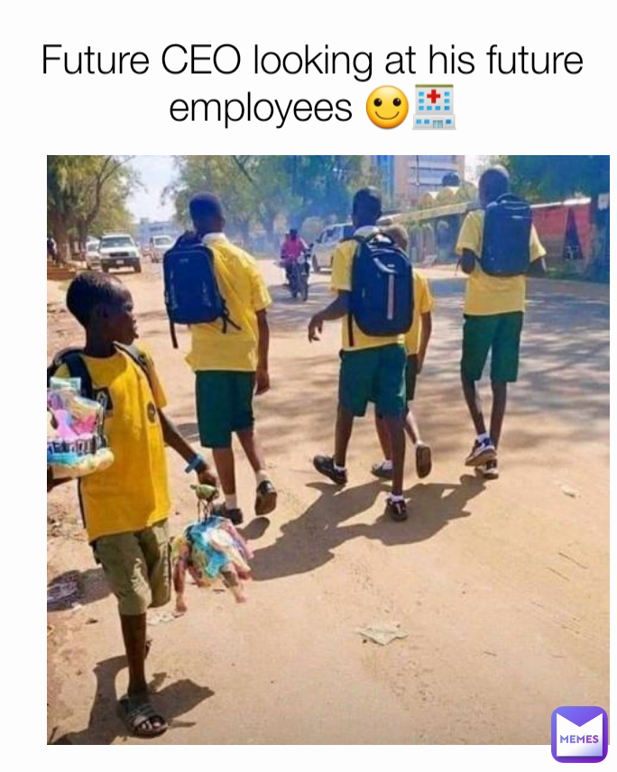 Future CEO looking at his future employees 🙂🏥
