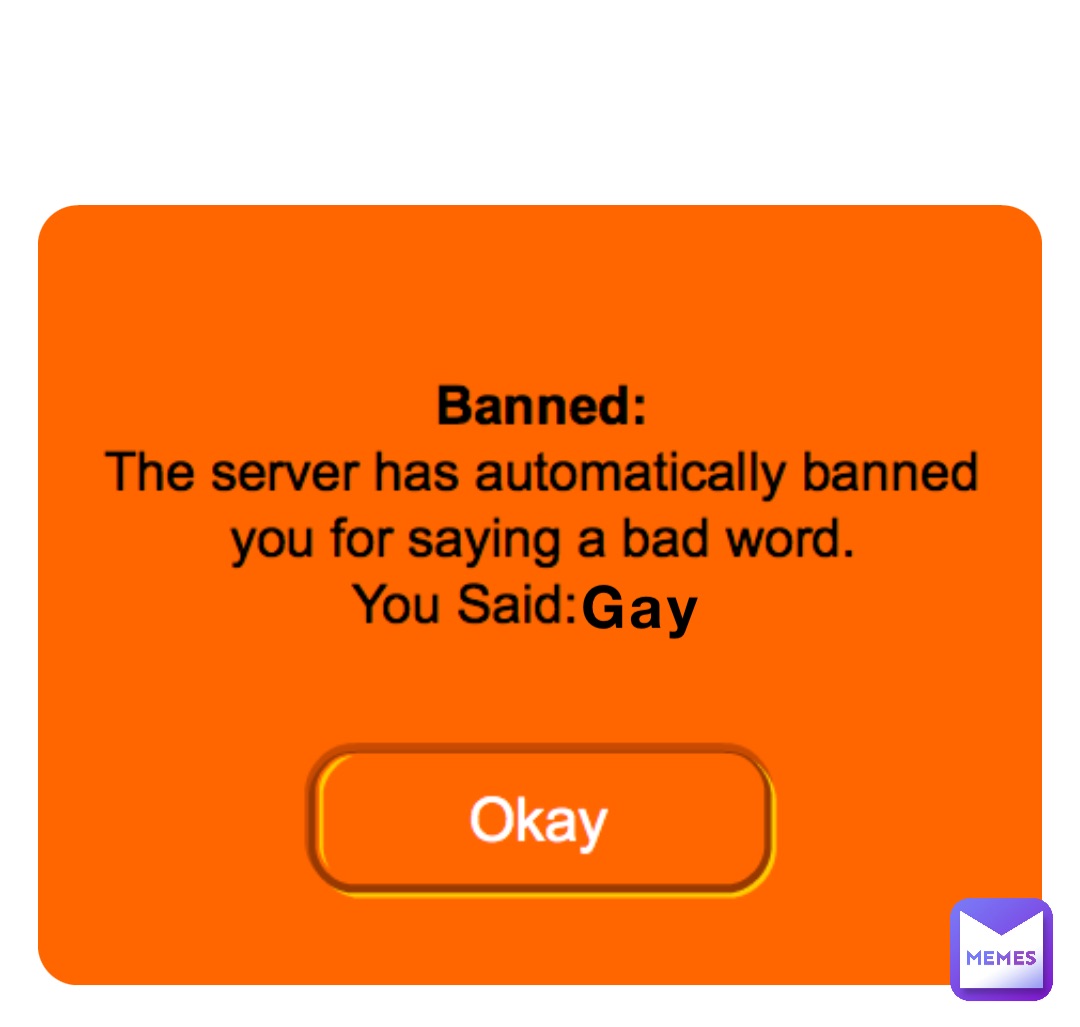 banned for saying this to a hacker : r/RobloxHelp