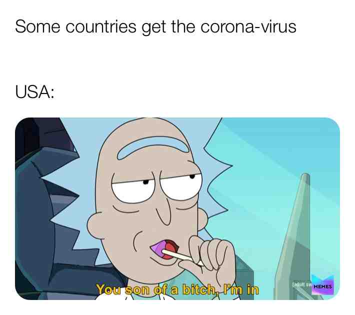 mood #corona #virus #usa #rickandmorty #memes #meme