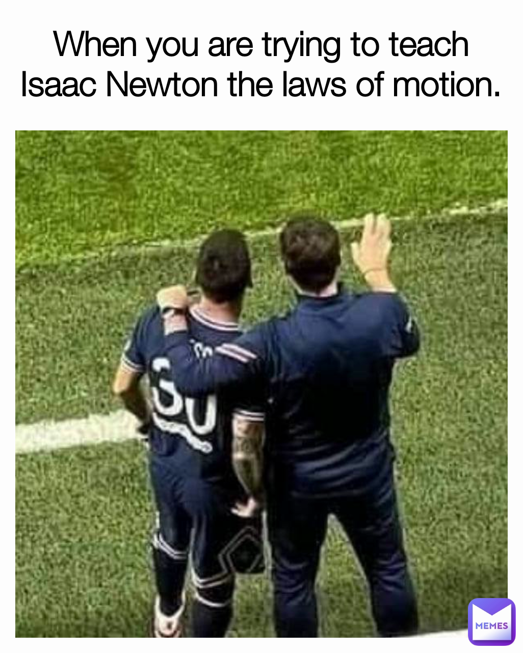 When you are trying to teach Isaac Newton the laws of motion. | @_jo ...