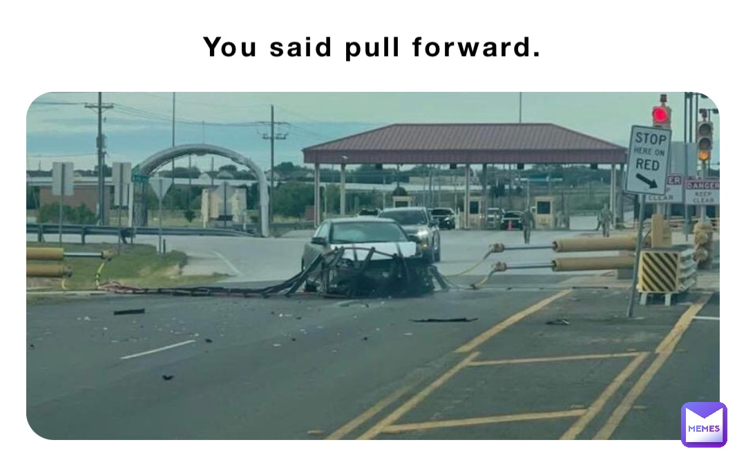 You said pull forward.