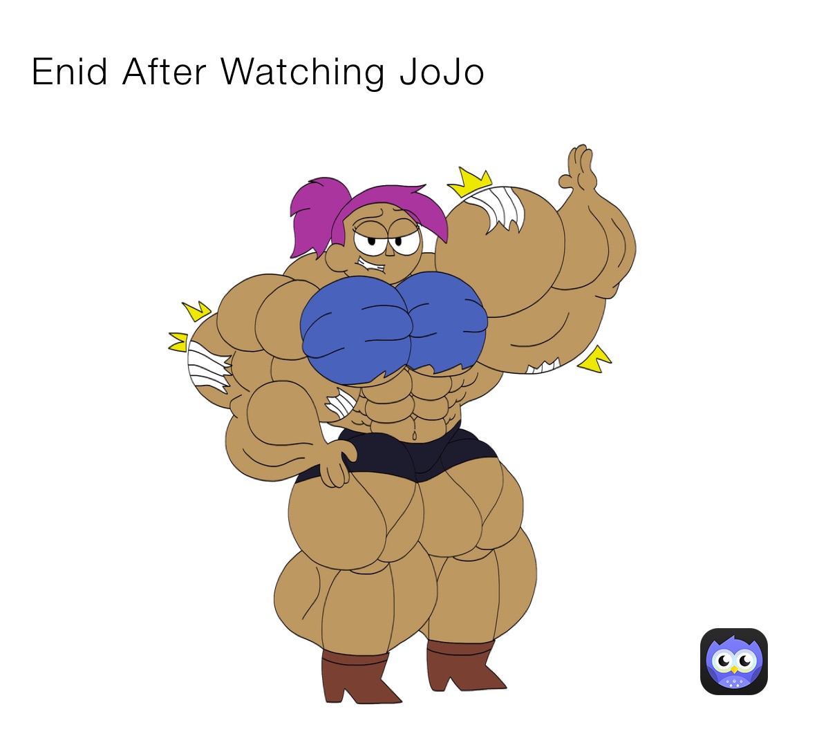 Enid After Watching Jojo