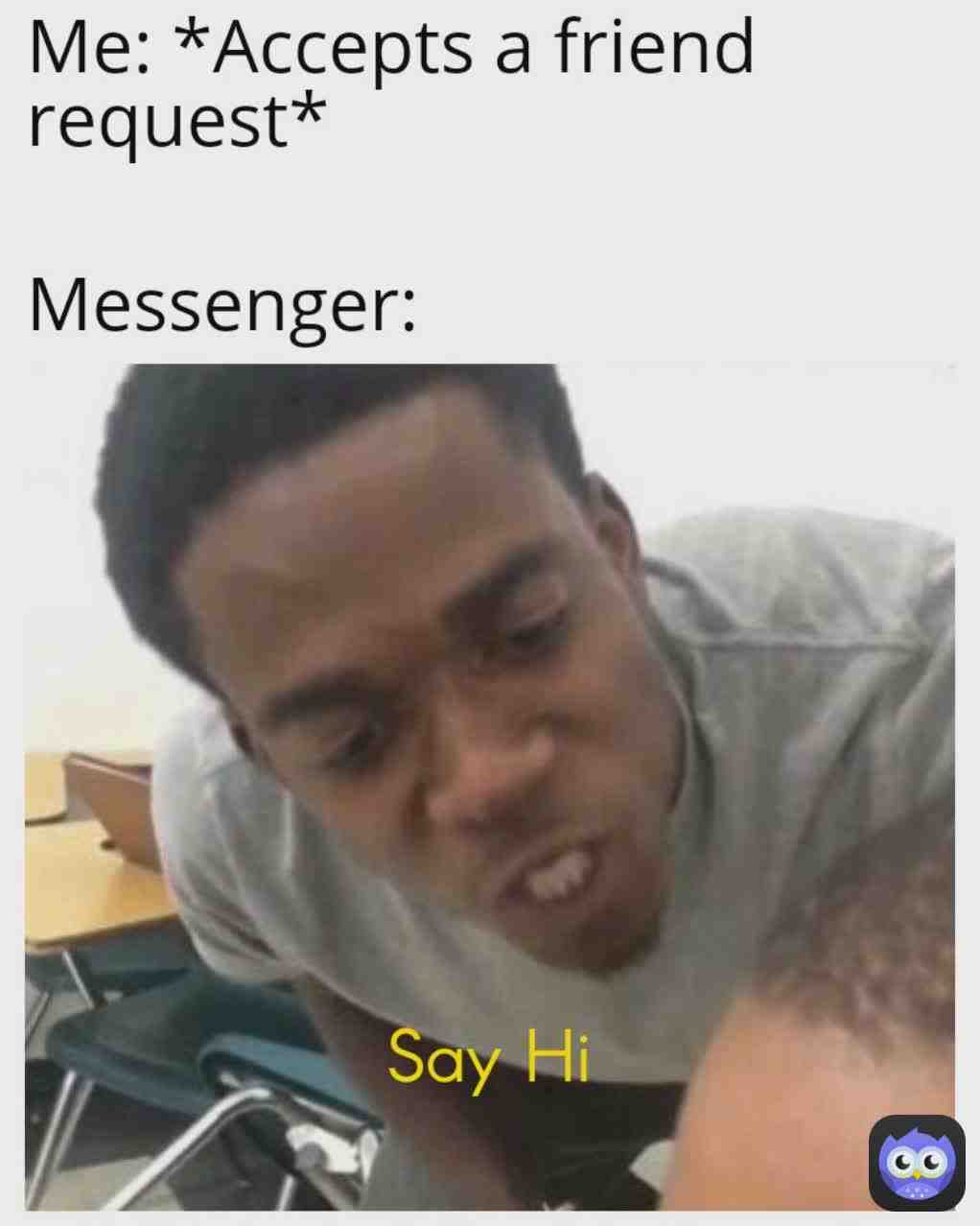 Meme shared by @srrowdotbot