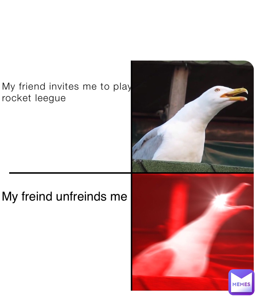 My friend invites me to play rocket leegue My freind unfreinds me