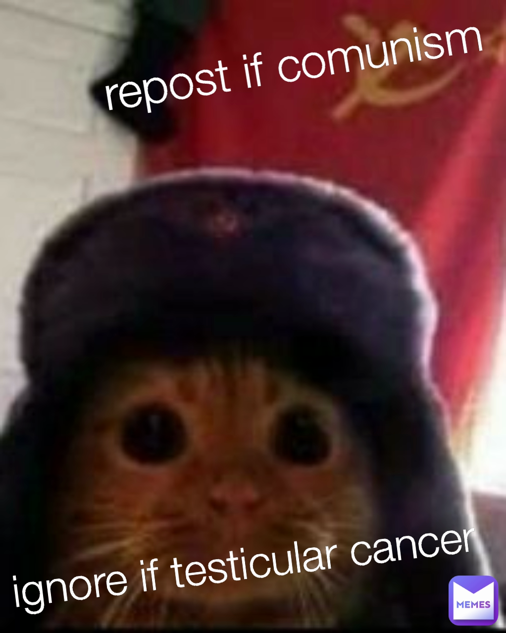 repost if comunism ignore if testicular cancer 