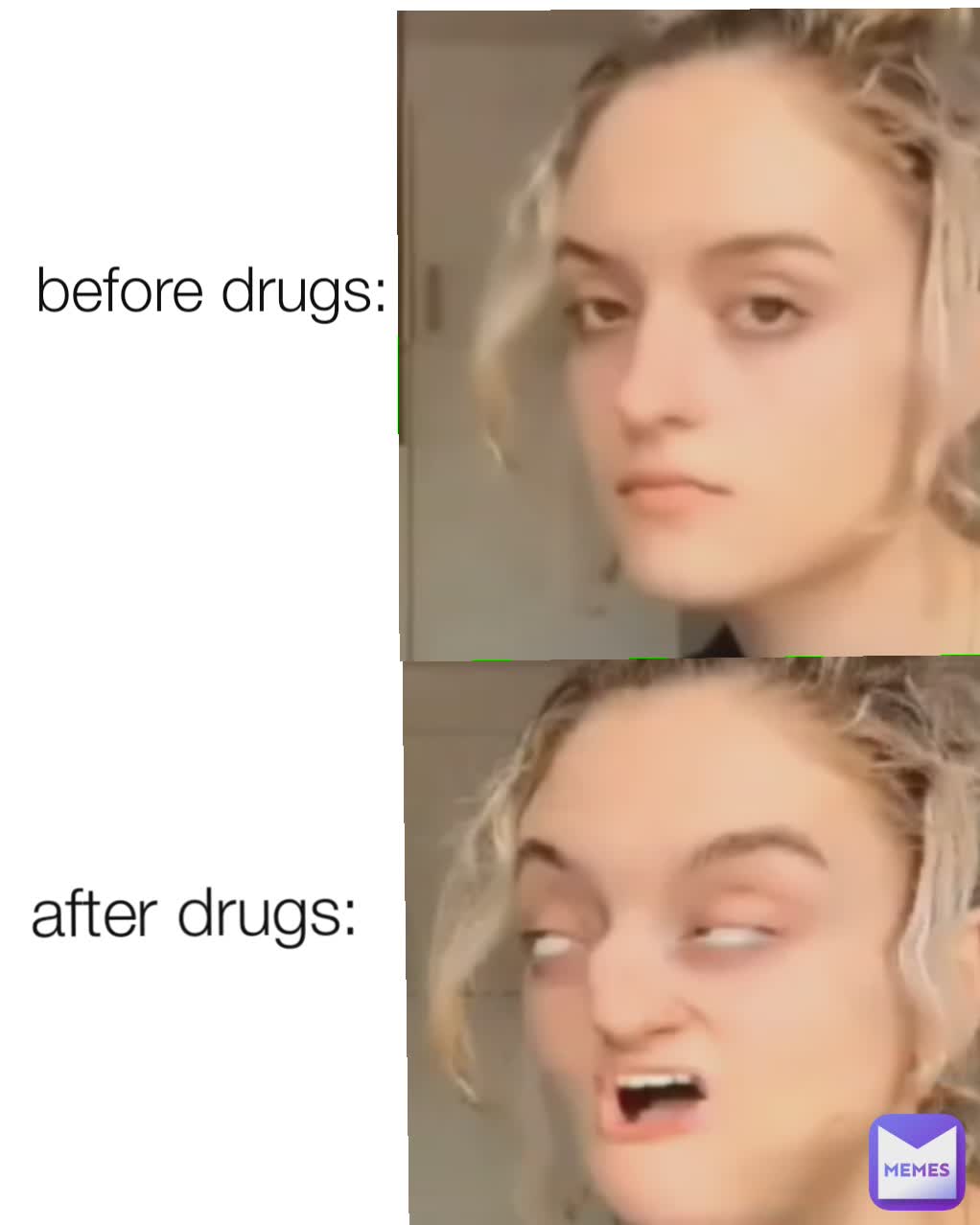 after drugs: before drugs:
