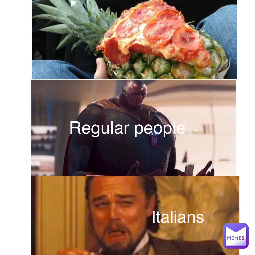 Regular people Italians