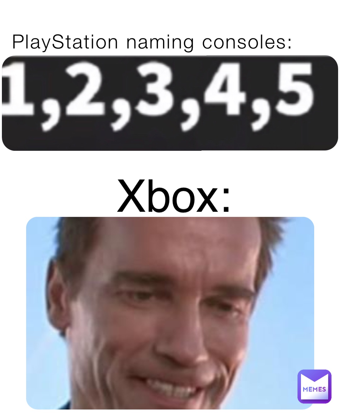 PlayStation naming consoles: Xbox: