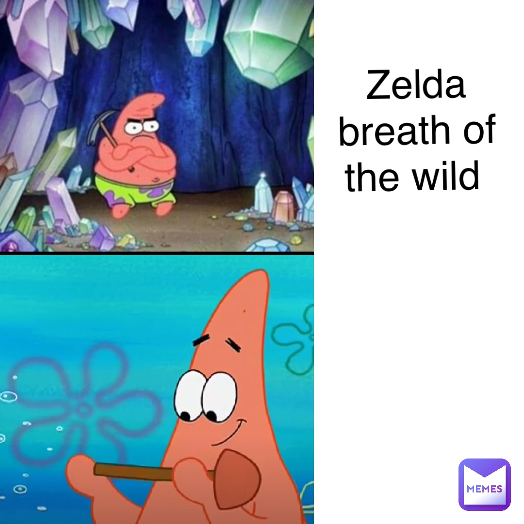 Double tap to edit Zelda breath of the wild