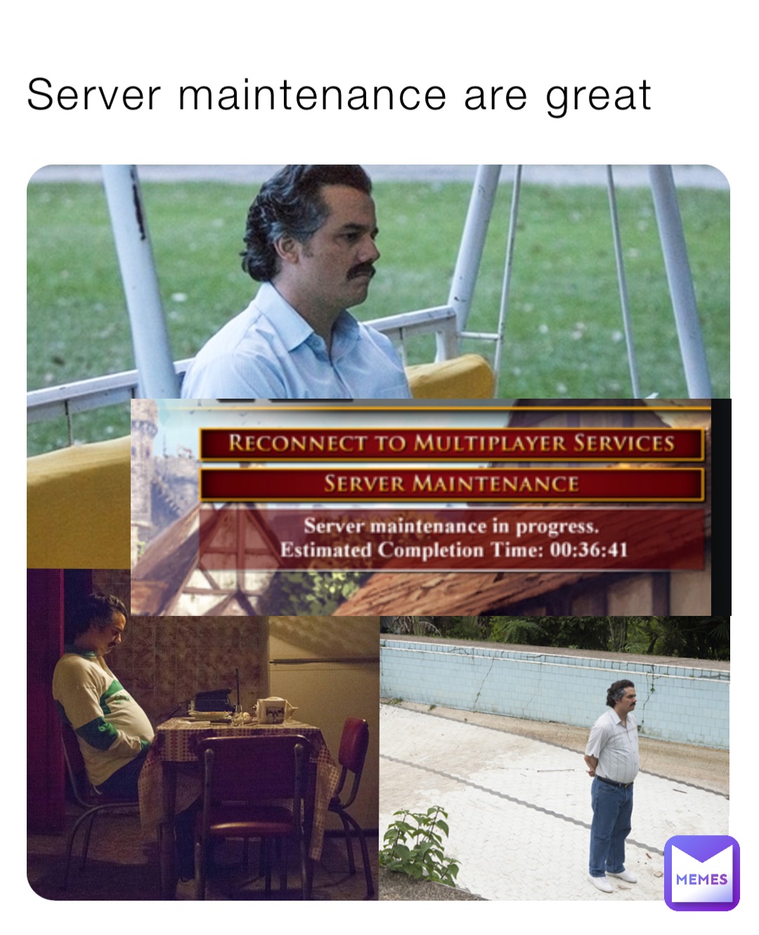 Server maintenance are great