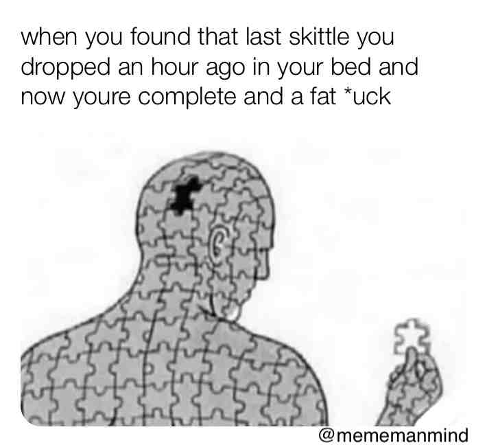 Skittles \ud83d\ude0d who else loves them ? \ud83d\ude1b
.
.
.
.
.
.
.
 #meme  #mememanmind  #complete  #skittles  #yummy  #nice  #joke  #fat  #dailycontent  #cool  #selfmade  #pro  #memespro