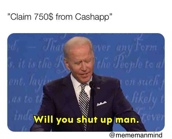 Why this doesn\u2018t work ? 
.
.
.
.
.
.
.
 #meme  #mememanmind  #cashapp  #biden  #fucktrump  #votebiden  #nice  #dailycontent  #good  #fun  #bros  #shutup