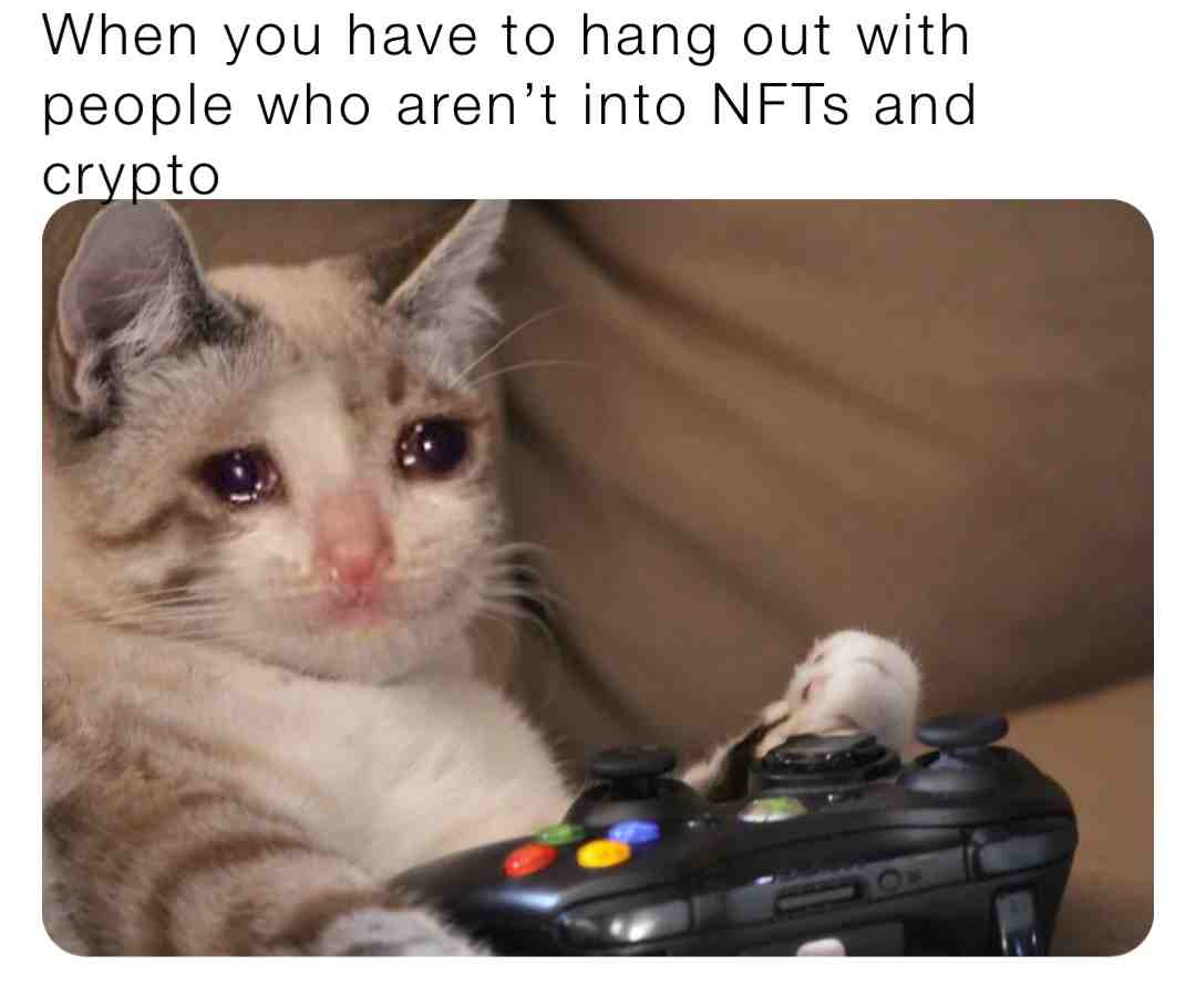 Oh yeah I’m having a great time.. 🥲 #memes #sotrue #nfts # #memesdaily